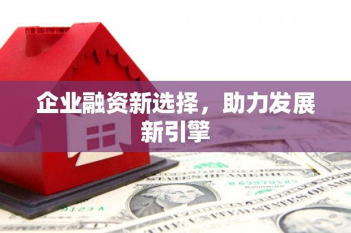通城企业融资新选择，助力发展新引擎