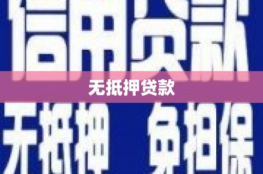 通城无抵押贷款