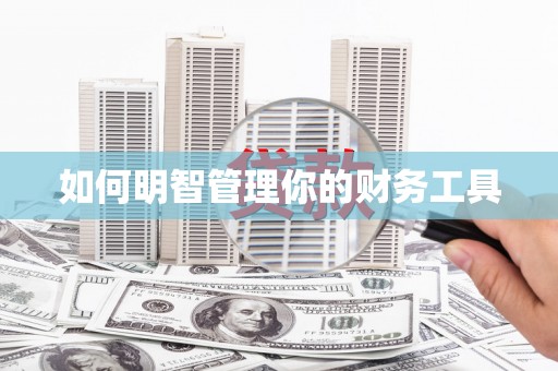 通城如何明智管理你的财务工具