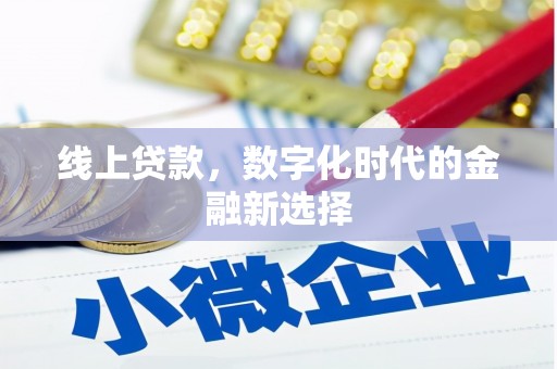 通城线上贷款，数字化时代的金融新选择