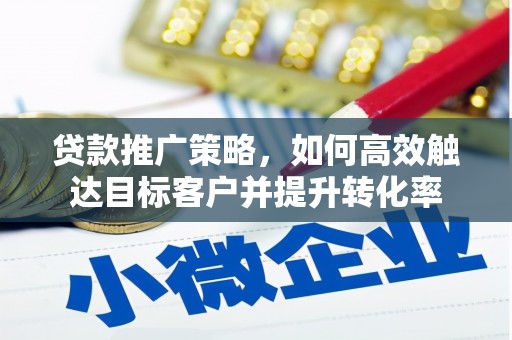通城贷款推广策略，如何高效触达目标客户并提升转化率