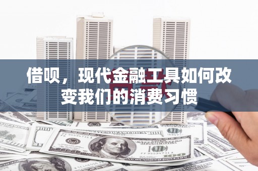 通城借呗，现代金融工具如何改变我们的消费习惯