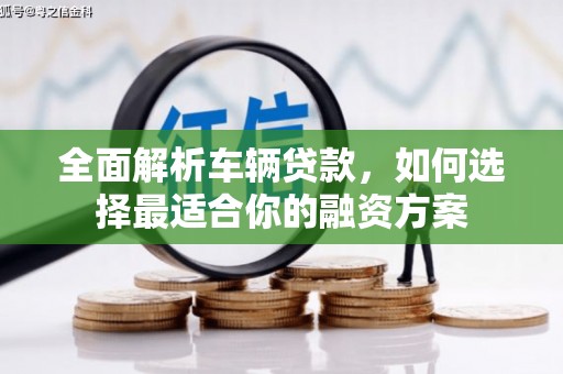 通城全面解析车辆贷款，如何选择最适合你的融资方案