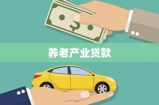 通城养老产业贷款
