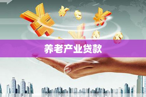 通城养老产业贷款