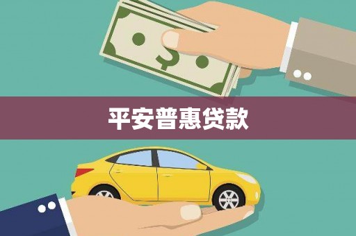 通城平安普惠贷款